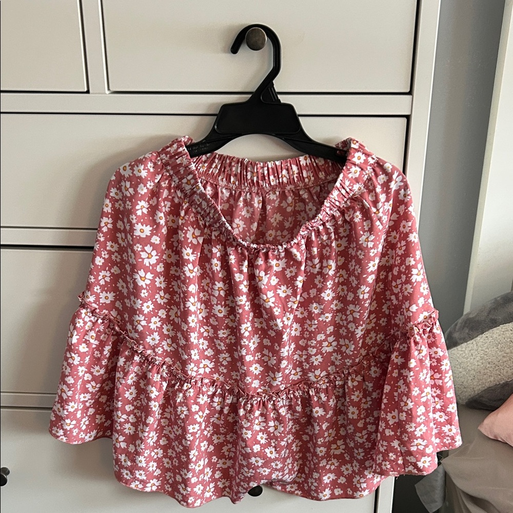 Floral Pink Women's Skirt